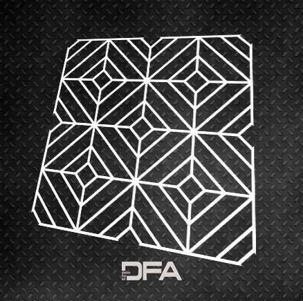 Ваш секрет ідеальних геометричних орнаментів з трафаретом DFA Геометрія 0.3-1 мм (G00072-d) G00072-d фото