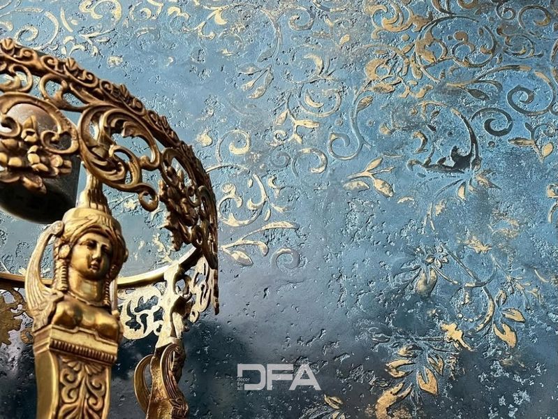 Набір трафаретів DFA декор стін (Круглий 14 + Східний 18) для штукатурки та фарби 0.3-1 мм (N00126) N00126 фото