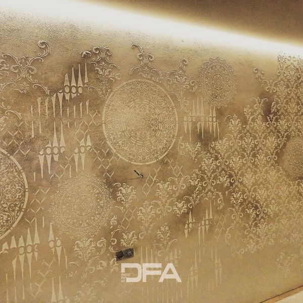 DFA Трафарети 3 шт. набір: Геометричний, Східний та Круглий &ndash; Ідеальне зонування простору з різноплановими візерунками 0.3-1 мм (N00196) N00196 фото