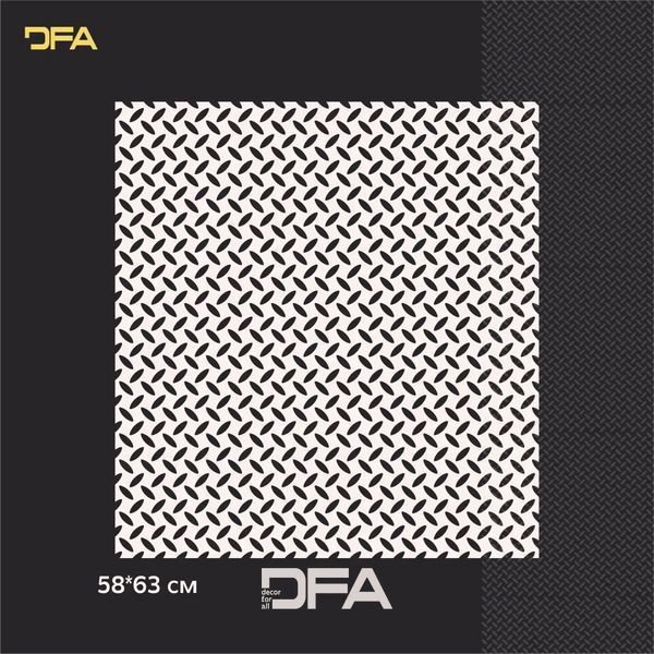 Декор у стилі лофт з трафаретом DFA &ndash; просто, ефектно, сучасно 0.3-1 мм (L00001-d) L00001-d фото