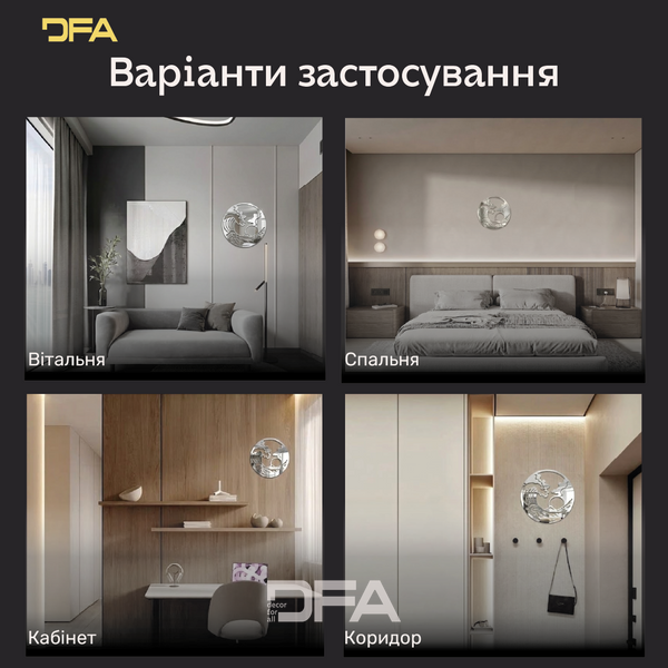 Зеркальный декор Круг Япония: лаконичная эстетика востока (YA00060) YA00060-S фото