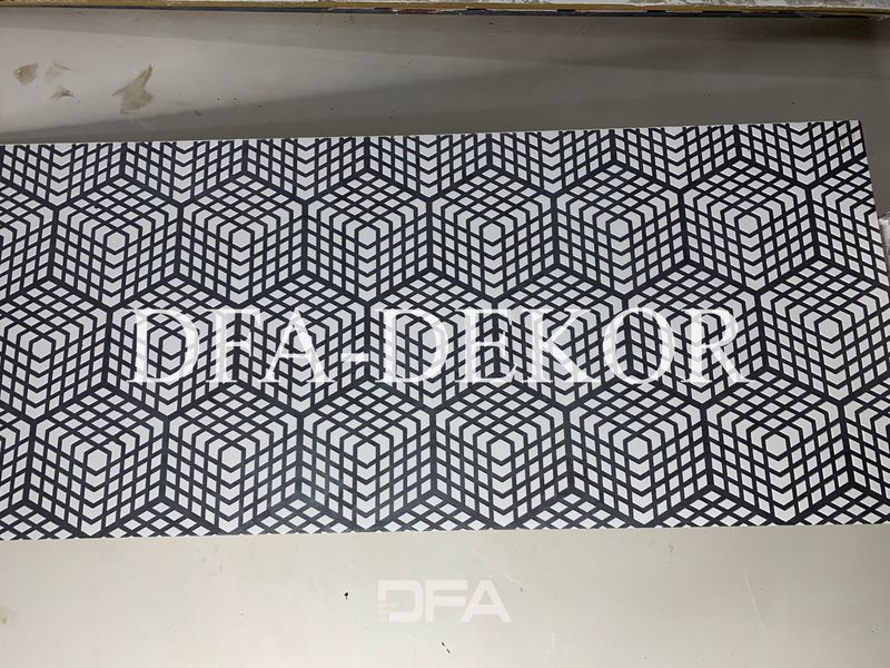 Багаторазовий трафарет DFA для стін Геометрія для штукатурки та фарби 0,3-1мм (G00048) G00048 фото