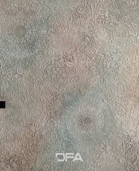 Круглые узоры для стильного интерьера &ndash; трафарет DFA в действии 0.3-1 мм (С00020-d) С00020-d фото
