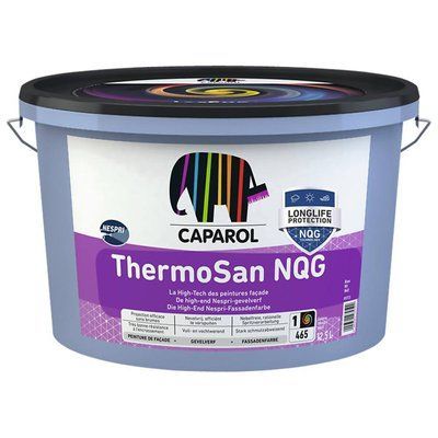 Краска фасадная силиконовая матовая ThermoSan NQG База 1, 12.5 л. 823667 фото