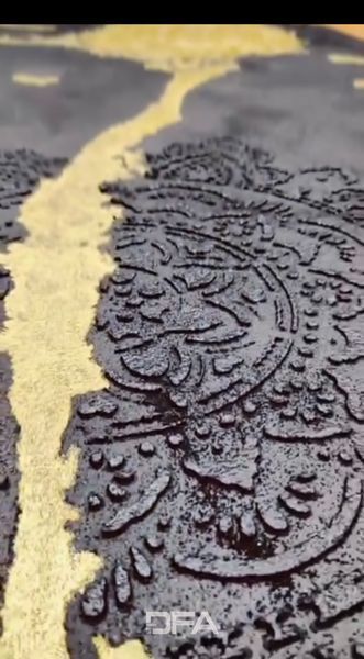 Сучасний простір із душею: трафарет DFA Круглі візерунки 0.3-1 мм (С00048-d) С00048-d фото