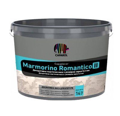 Декоративная акриловая штукатурка Marmorino Romantico ll, 14 кг  926725 фото