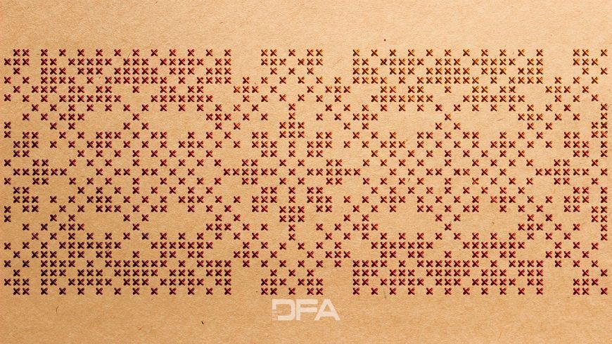 Трафарет DFA Вишиванка для штукатурки та фарби 0.3-1мм (Z00055) Z00055 фото