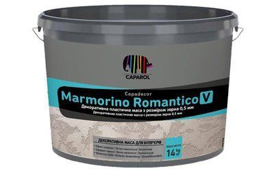 Декоративная интерьерная акриловая штукатурка Marmorino Romantico V, 14 кг 926723 фото