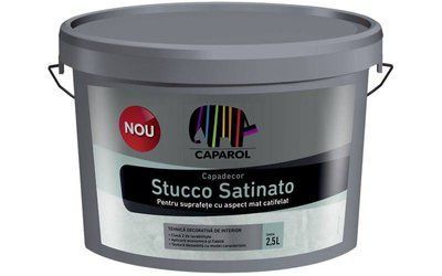 Декоративная штукатурка акрилатная матовая Stucco Satinato, 2.5 л. 901218 фото