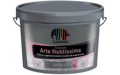 Декоративная краска с добавлением кварцевого песка Arte Noblissima, 2,5л 900905 фото