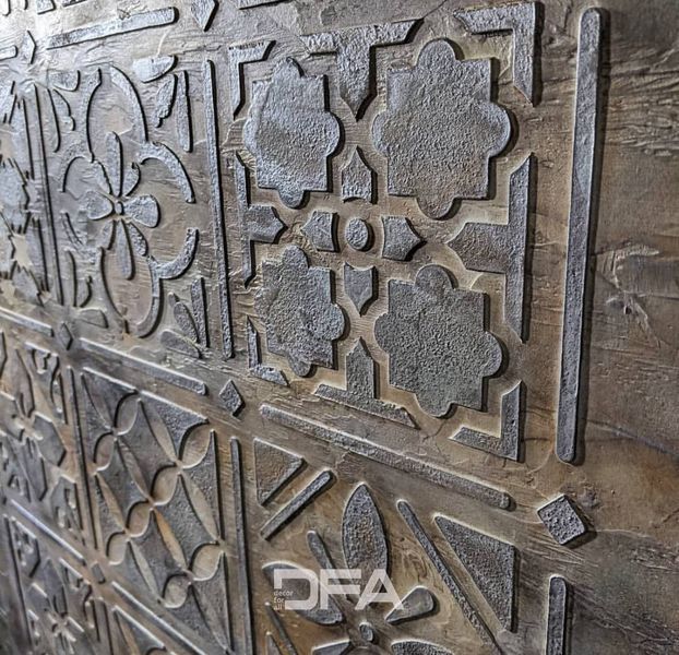 Оновіть інтер&rsquo;єр легко &ndash; трафарет DFA Квадратні візерунки для яскравих акцентів 0.3-1 мм (K00004-d) K00004-d-2 фото