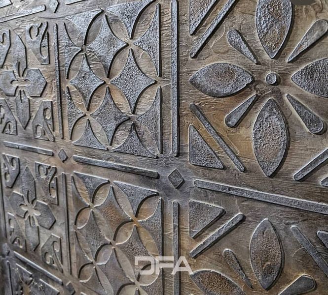 Оновіть інтер&rsquo;єр легко &ndash; трафарет DFA Квадратні візерунки для яскравих акцентів 0.3-1 мм (K00004-d) K00004-d-2 фото