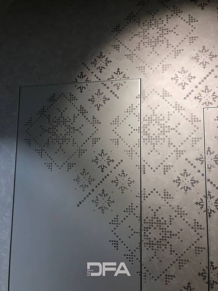 Етно Трафарет DFA Вишиванка для шпаклівки та фарби 0.3-1мм (Z00017) Z00017 фото