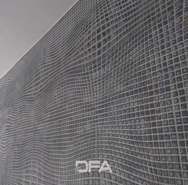 Стильний 3D-ефект для вашого інтер'єру &ndash; Трафарет DFA Геометрія Ілюзія 0.3-1 мм (G00046-d) G00046-d фото