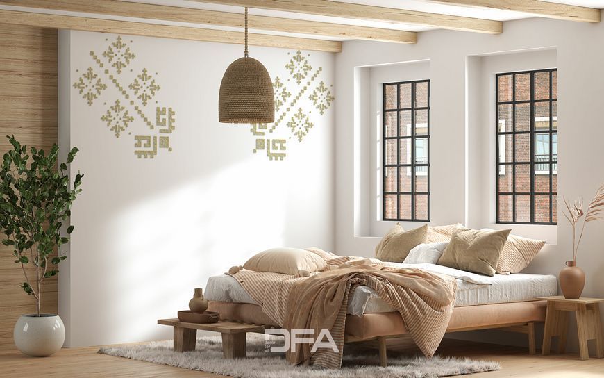 Етно Трафарет DFA Вишиванка для шпаклівки та фарби 0.3-1мм (Z00017) Z00017 фото