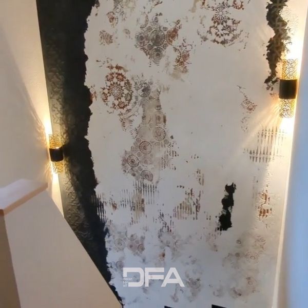 DFA набір трафаретів 3 шт. Три елементи чіткості: Квадратний візерунок та Геометрія для структурованого дизайну 0.3-1 мм (N00147) N00147 фото