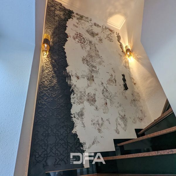 DFA набір трафаретів 3 шт. Три елементи чіткості: Квадратний візерунок та Геометрія для структурованого дизайну 0.3-1 мм (N00147) N00147 фото