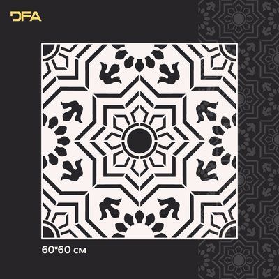 Трафарет DFA Квадратный узор для штукатурки и краски 0,3-1мм (K00103) K00103 фото