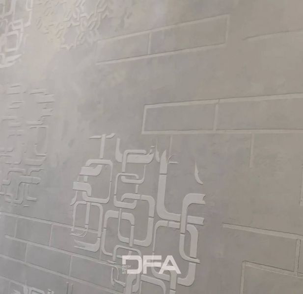Створіть динамічний інтер'єр: Геометричні орнаменти для декоративної штукатурки 0.3-1 мм (G00013-d) G00013-d фото