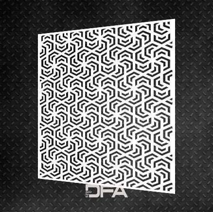 Експериментуйте з простором: Трафарет DFA &laquo;Геометрія&raquo; для унікального інтер'єру 0.3-1 мм (G00014-d) G00014-d фото