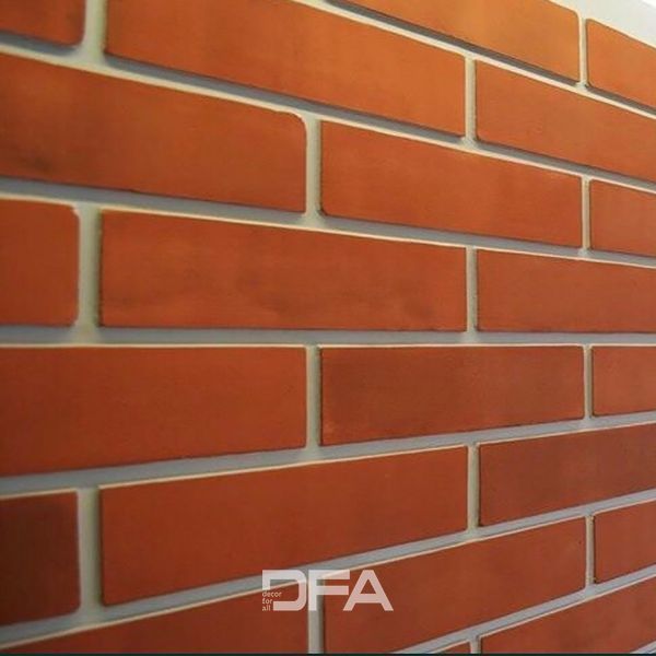 Трафарет DFA Фасадні Цеглини 2мм багаторазовий для декоративної штукатурки 39*78 6х25 + в подарунок цегла 25х6,5 (F00002) F00002 фото