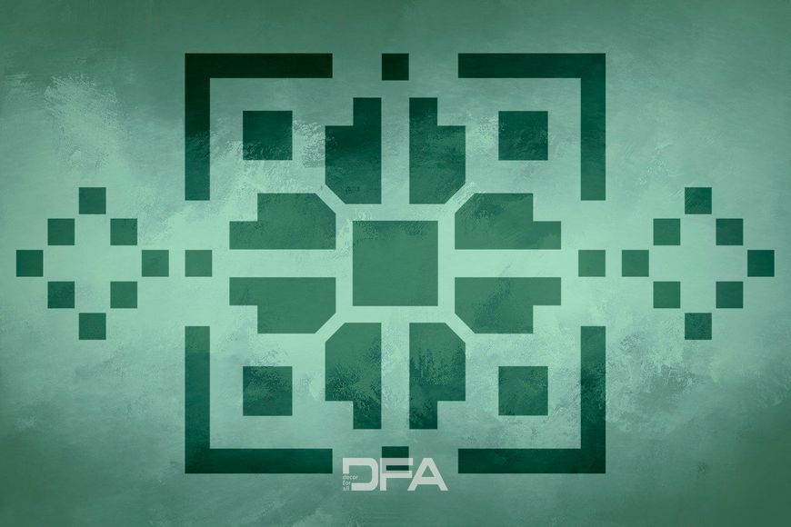 Трафарет DFA Вышиванка для штукатурки и краски 0,3-1мм (Z00051) ZS00051 фото