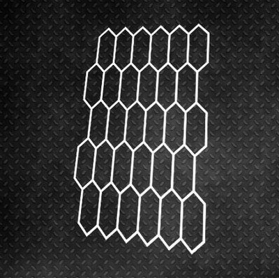 Трафарет багаторазовий DFA Геометрія для штукатурки та фарби 0,3-1мм (G00077) G00077 фото