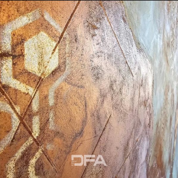 Трафарети DFA набір (Геометрія 11 + Геометрія 31 + Круглий 14) під штукатурку та фарбу 0.3-1 мм (N00058) N00058 фото