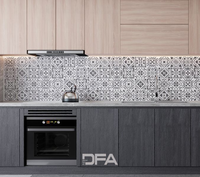 Трафарет DFA Квадратный узор для штукатурки и краски 0,3-1мм (K00110) K00110 фото