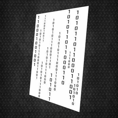 Трафарет DFA Матриця трафарет для шпаклівки та фарби 0,3-1мм (X00073) X00073 фото