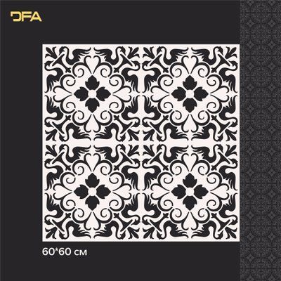 Трафарет DFA Квадратний візерунок, для штукатурки і фарби 0,3-1мм (K00081) K00081 фото