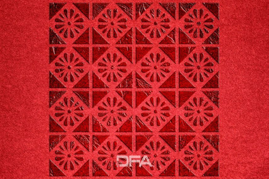 Трафарет DFA Квадратный узор для штукатурки и краски 0,3-1мм (K00100) K00100 фото