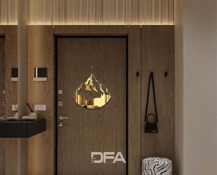 Зеркальные Горы DFA &ndash; Атмосферный декор для вашего дома и офиса (YA00049) YA00049-G фото